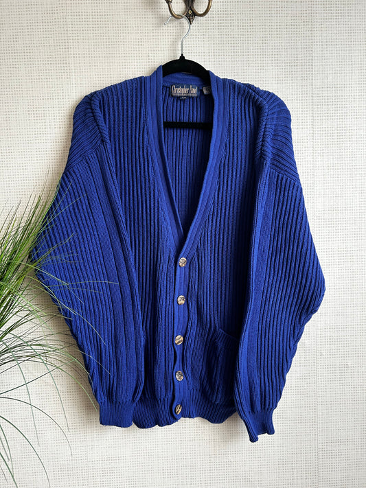 Royal blue cardigan